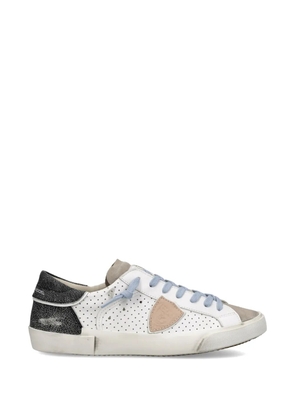 Philippe Model Paris PRSX Low perforated sneakers - White