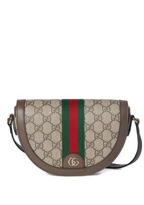 Gucci small Ophidia GG monogram cross body bag - Brown