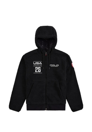 Polo Ralph Lauren Team USA Pile Fleece hoodie - Black