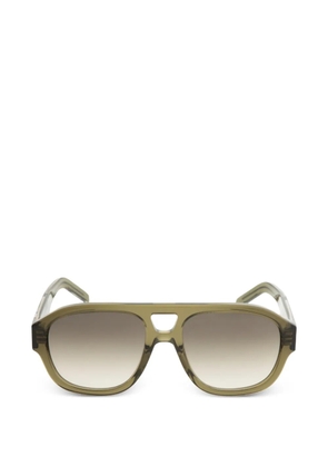 Givenchy Eyewear Day pilot-frame sunglasses - Green