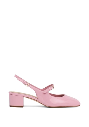 Cinq A Sept Diana slingback leather pumps - Pink