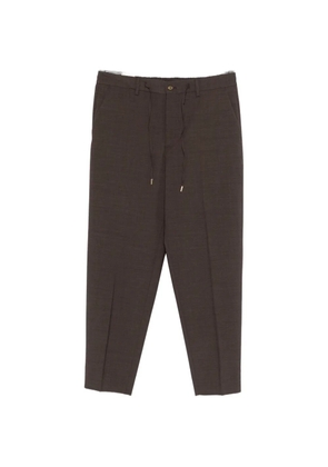 Briglia 1949 Covents drawstring trousers - Brown