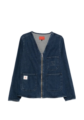 Vision Of Super pockets zipped jacket - Blue