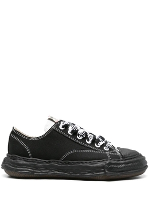 Maison MIHARA YASUHIRO Petterson canvas sneakers - Black