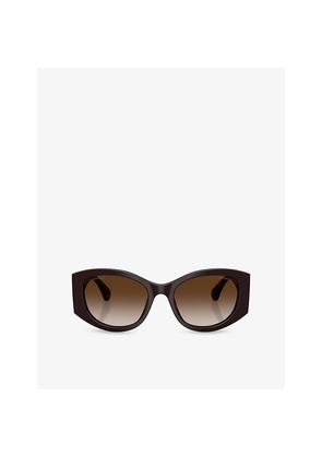 Womens Chanel Ch5524 Oval Acetate Sunglasses