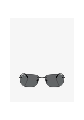 Ray-Ban Rb3768 Irregular Metal Sunglasses