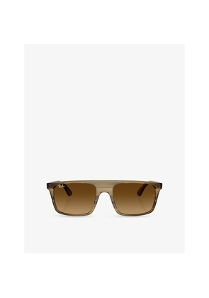 Ray-Ban Rb2222 Square-Frame Acetate Sunglasses