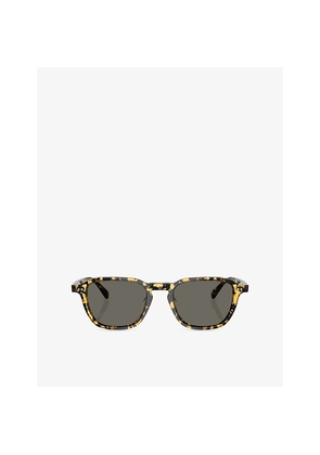 Oliver Peoples Ov5598Su Emryn Square-Frame Tortoiseshell Acetate Sunglasses