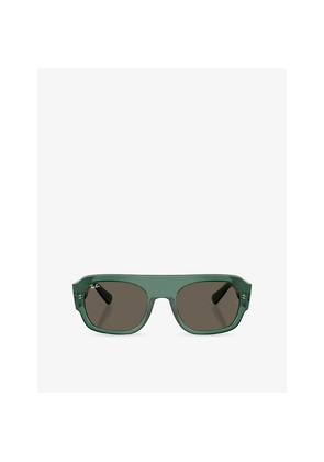 Ray-Ban Rb2218 Irregular Acetate Sunglasses