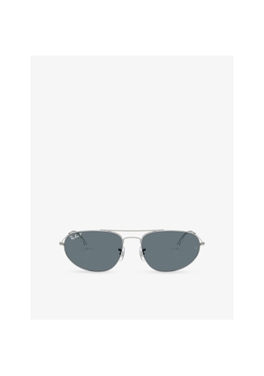 Ray-Ban Rb3945 Explorer IV Irregular Metal Sunglasses
