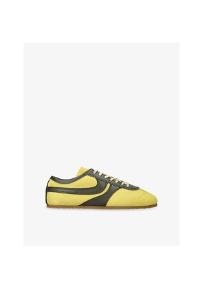 Womens Dries Van Noten Dustin Leather Trainers