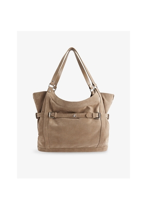 Womens Vivienne Westwood Frankie Belted Leather Large Shoulder Bag