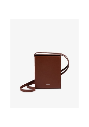 Mens Sandro Branded Leather Phone Holder