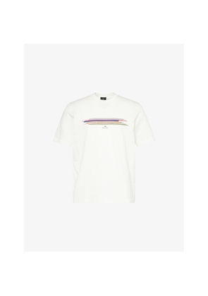 Mens PS by Paul Smith Stripe Print Cotton-Jersey T-Shirt
