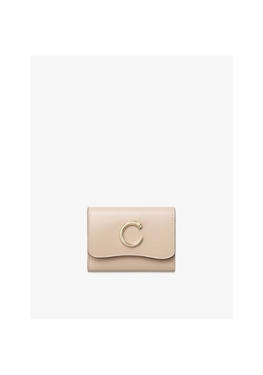 Womens Panthère C De Cartier Mini Leather Wallet