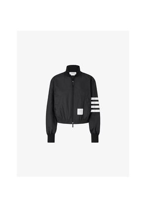 Mens Thom Browne X Asics Zip-Up Ripstop Nylon Track Jacket