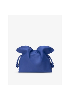 Womens Loewe Flamenco Leather Clutch Bag