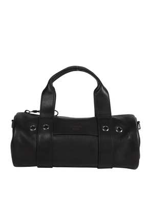 Prada Route Large Leather Top Handle Bag