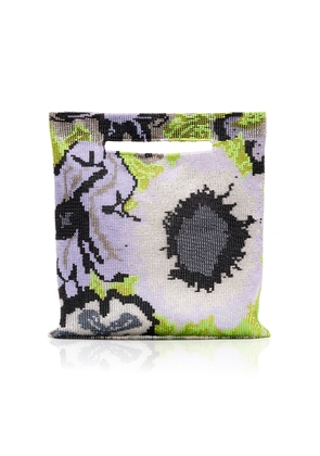 Pura Utz Purple Huipil Tote - Moda Operandi