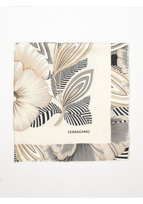 Neck Scarf FERRAGAMO Woman color Ivory