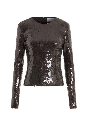 16Arlington Tanith Sequined Mesh Top - Moda Operandi