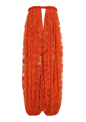 Zimmermann Luna Floral Cotton-Blend Jumpsuit - Moda Operandi