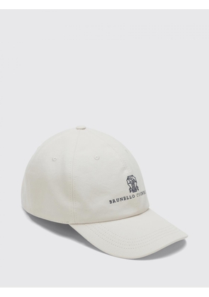 Hat BRUNELLO CUCINELLI Men color White