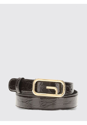Belt GUCCI Woman color Cocoa