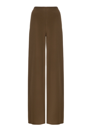 STAUD Stroll Crepe Straight-Leg Pants - Moda Operandi