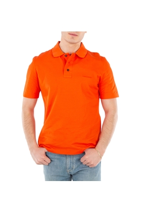 Ferragamo Pique Weave Cotton Polo Shirt