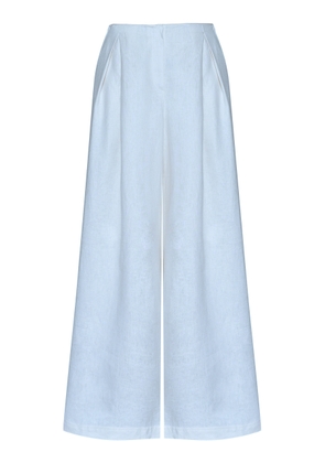Andres Otalora Naces Tu Wide-Leg Linen Pants - Moda Operandi