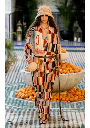 ALÉMAIS Marjorelle Linen-Silk Shirt - Moda Operandi