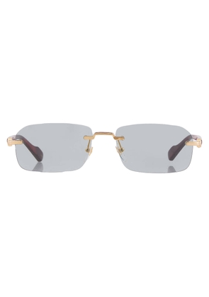 Gucci Green Rectangular Mens Sunglasses GG1221S 003 56