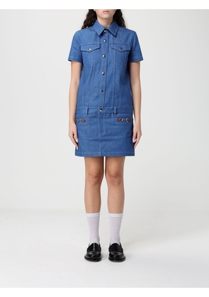 Dress GUCCI Woman color Blue