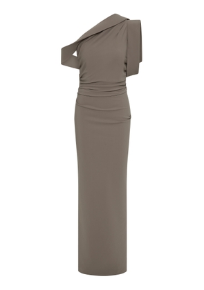 Rachel Gilbert Rowana Sculpted One-Shoulder Gown - Moda Operandi