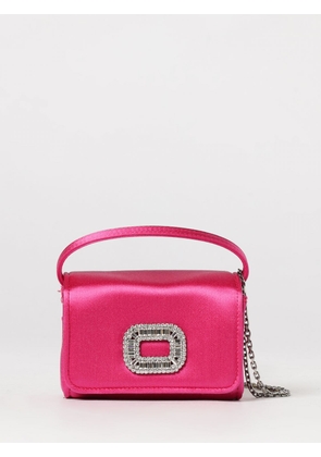 Handbag ROGER VIVIER Woman color Fuchsia