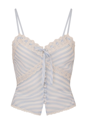 LoveShackFancy Anika Striped Top - Moda Operandi