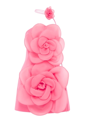 Leo Lin Floret Strapless Mini Dress - Moda Operandi