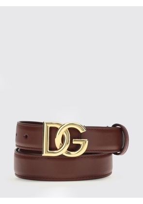 Belt DOLCE & GABBANA Woman color Burgundy