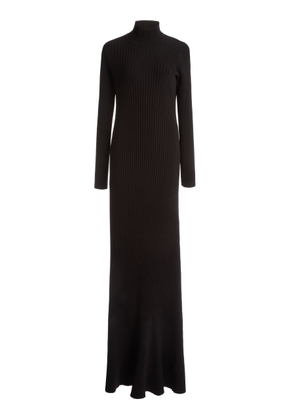 Balenciaga Fitted Jersey Gown - Moda Operandi