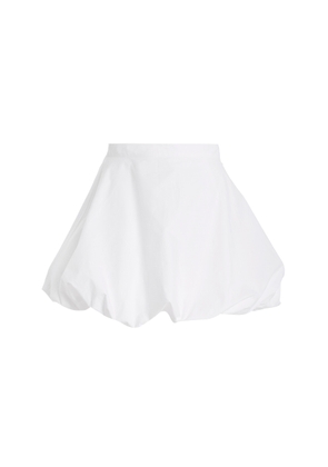 By Malene Birger Brey Bubble Cotton Mini Skirt - Moda Operandi
