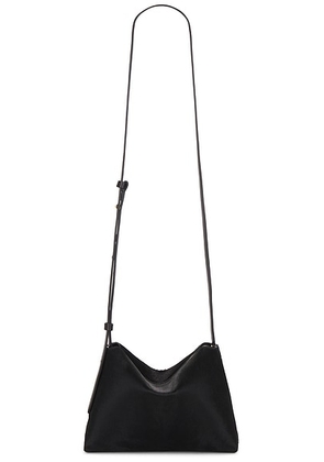 KHAITE Lina Medium Crossbody Bag in Black - Black. Size all.