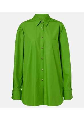 Khaite Newton cotton poplin shirt