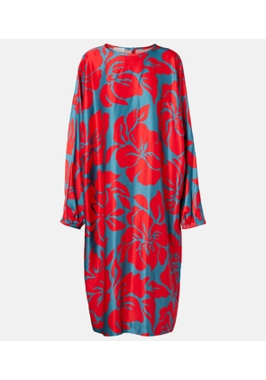 Dries Van Noten Floral satin minidress