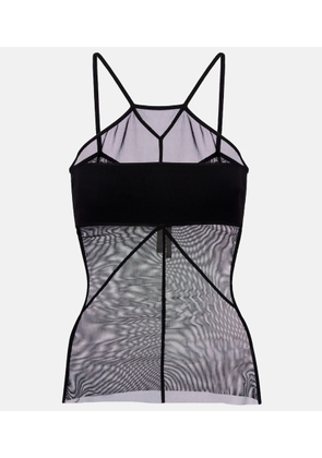 Rick Owens SL Combo semi-sheer top
