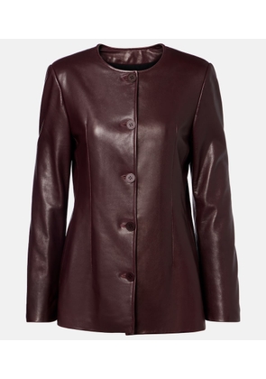 Nour Hammour Maud leather jacket