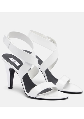 Alaia Patent leather slingback sandals
