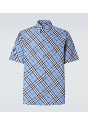 Burberry Burberry Check cotton poplin shirt