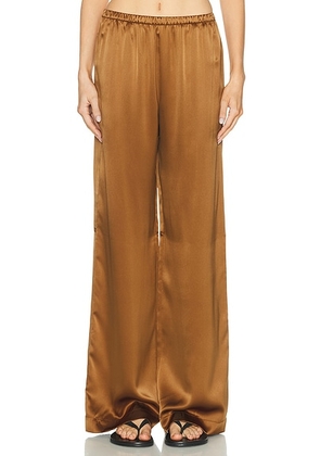 SABLYN Lexi Pull On Pant in Tobacco - Cognac. Size XS (also in L).