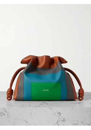 LOEWE - Flamenco Leather Clutch - Multi - One size